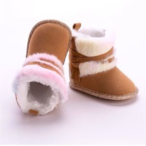 Babygirl furry snow boots